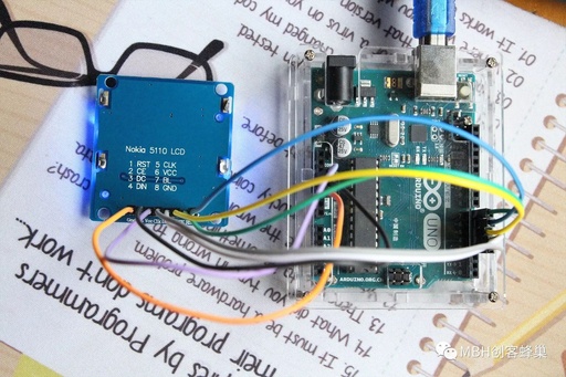 Driving Nokia 5110 Display with Arduino