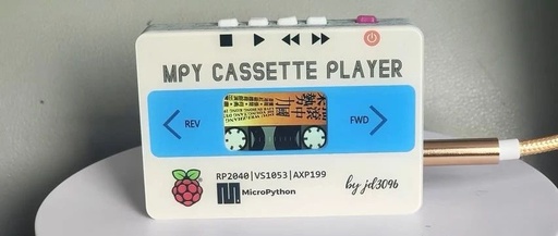 Creating a Retro Mini Cassette Player with Raspberry Pi Pico