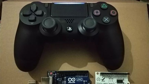 Using PS4 Controller as an Arduino Controller