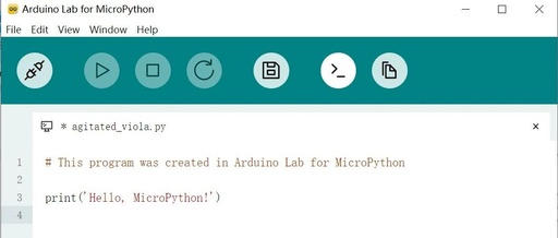 Arduino Lab for MicroPython: An Integrated Development Environment for MicroPython Developers