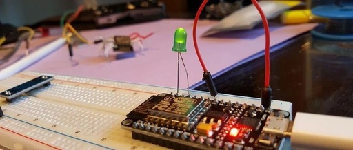 Light Up an LED: Programming NodeMCU with Arduino IDE