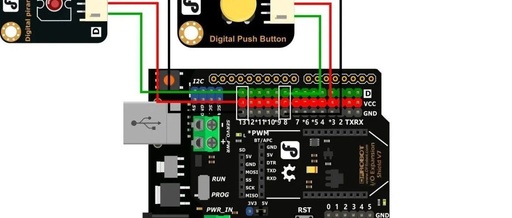 Controlling Hardware with Pinpong Library: Arduino UNO Button and LED Tutorial