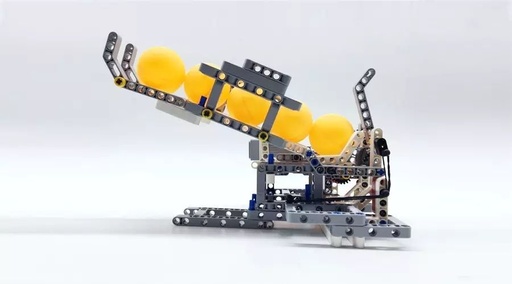 When LEGO Meets Arduino: Desktop Table Tennis Ball Launcher