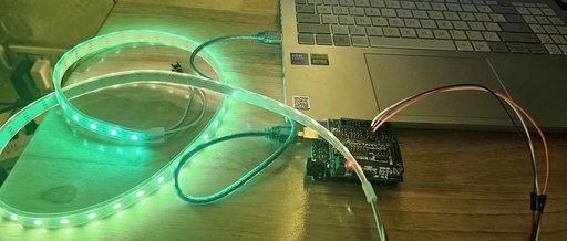 Using AI to Control WS2812 LED Strips with Arduino