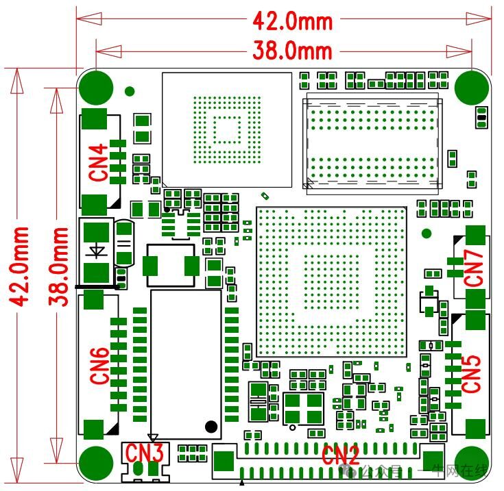 Latest HiSilicon Platform HI3519/Hi3516DV500 Codec IP Motherboard/Custom Solutions