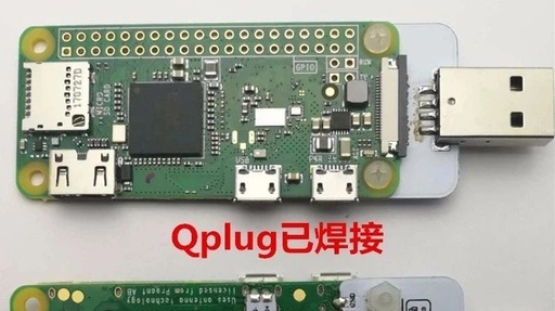 Zero Qplug Raspberry Pi Zero USB Adapter and BadUSB Expansion Board