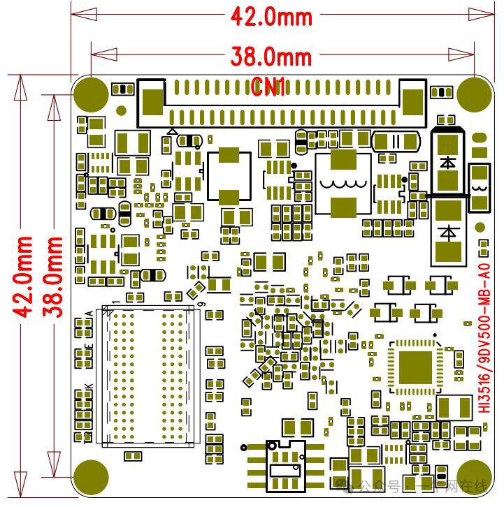 Latest HiSilicon Platform HI3519/Hi3516DV500 Codec IP Motherboard/Custom Solutions