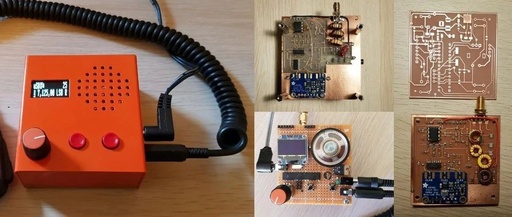 Simplified SDR Radio Design for QRP HF Transceiver