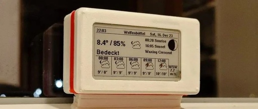 Create a Best-Selling Solar E-Ink Weather Station