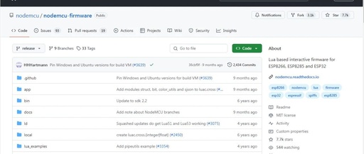 NodeMCU Firmware: An Open Source Solution for ESP8266 Development