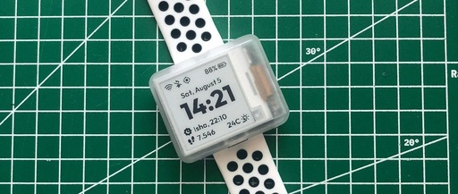 Creating a Low-Cost e-Paper Smartwatch with ESP32