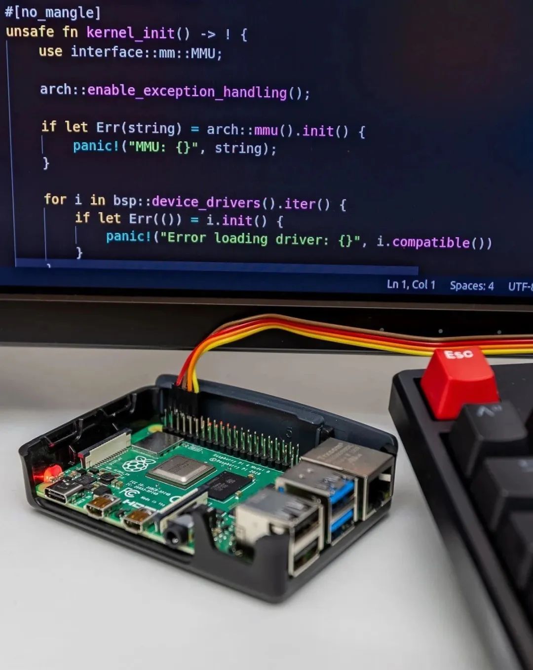 Building an Embedded Operating System on Raspberry Pi with Rust