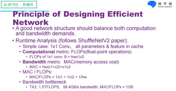 Designing Efficient Neural Networks for Visual Tasks on Embedded AI Chips