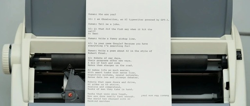 An Artist Learns a Bit of Programming to Transform a Typewriter with AI and Arduino