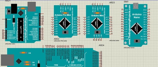 Essential Proteus Simulation Libraries for Arduino Projects