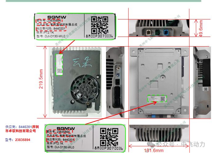 Analysis of DJI's Autonomous Driving Controller