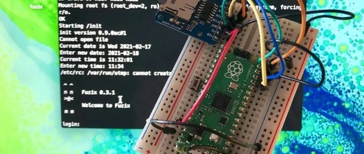 Using FUZIX on Raspberry Pi Pico