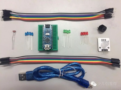 Essential Components for Scratch Portable Experiment Kit