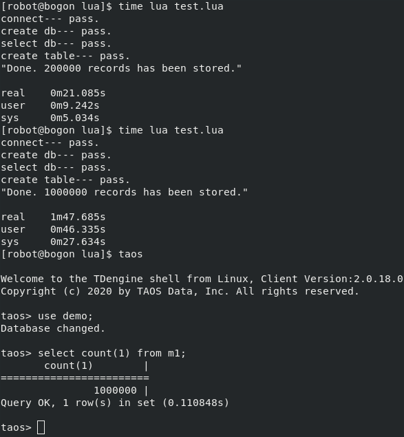 Summary and Insights on Lua Connector Development for TDengine