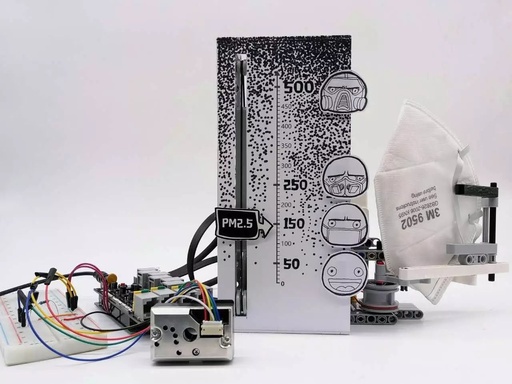 When LEGO Meets Arduino: Building a PM2.5 Detector with LEGO