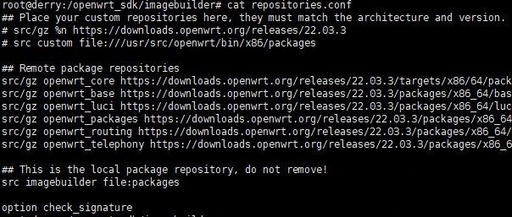 OpenWrt SDK and ImageBuilder Usage Guide