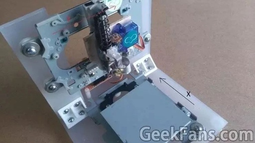 DIY Arduino Mini CNC Plotter Using an Old DVD Drive