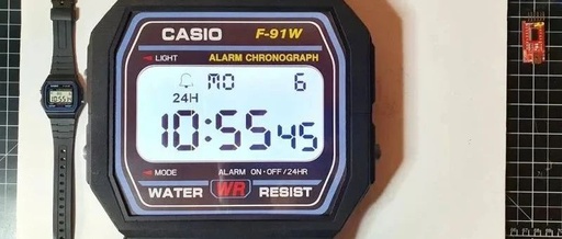 DIY Casio F-91W Wall Clock: A Step-by-Step Guide