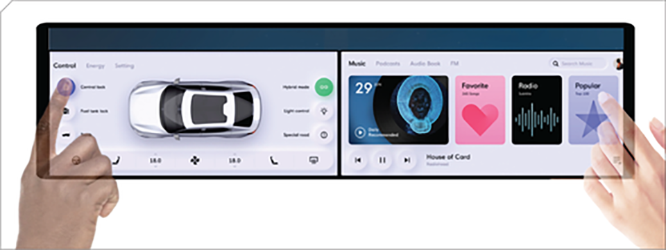 Redesigning Automotive Displays and Smart Surface Touch HMIs