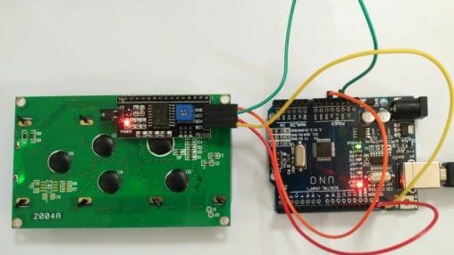 Connecting the ESkill LCD2004 Module with Arduino