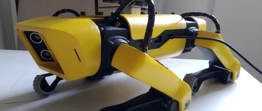 DIY Boston Dynamics Inspired Robot with Raspberry Pi