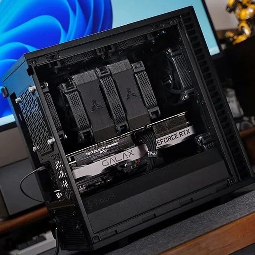 Building a Nearly No-Light Productivity PC: Fractal Design Define7 Mini Showcase