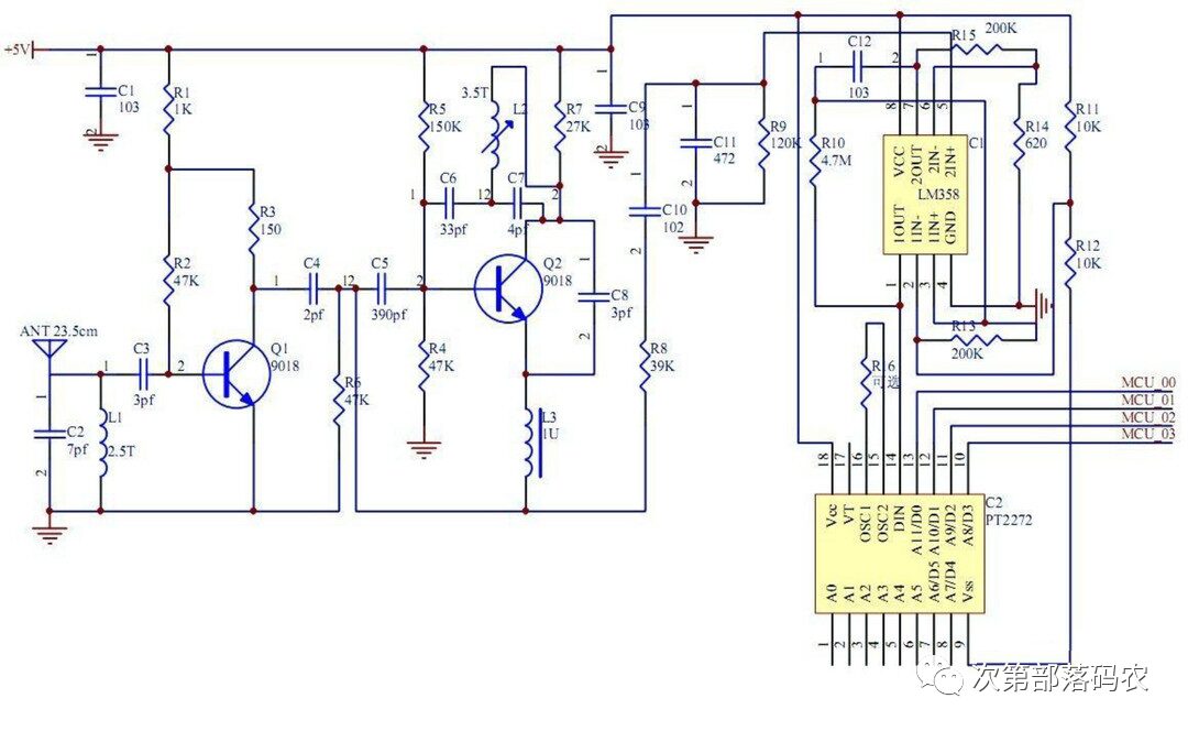 Principles and Classification of Common 315/433 Wireless Remote Control Devices