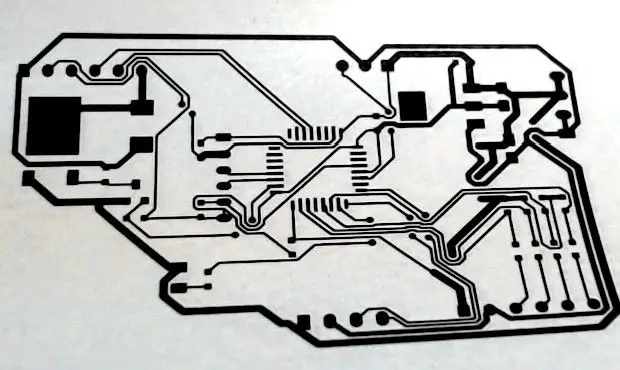 A Simple Method to Create PCBs in One Minute