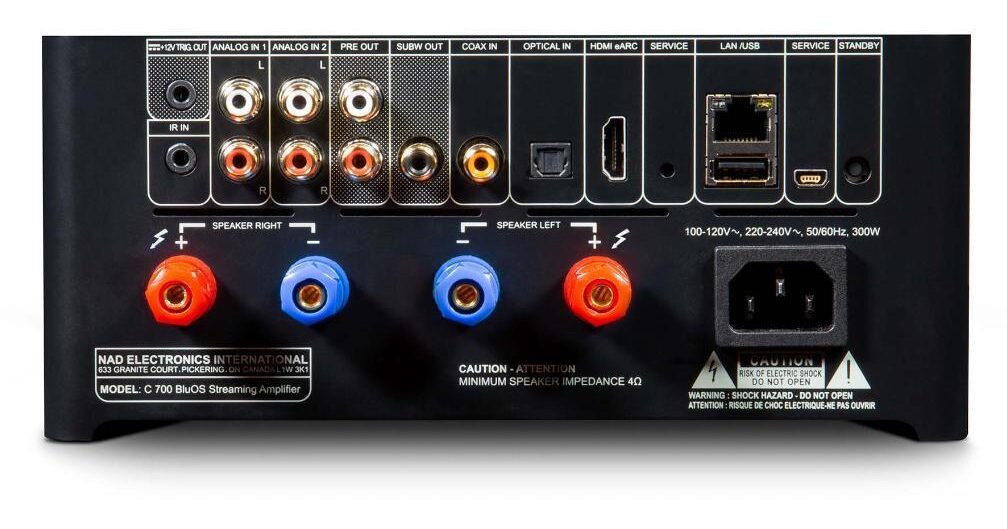 NAD C700: The Future of Streaming Amplifiers