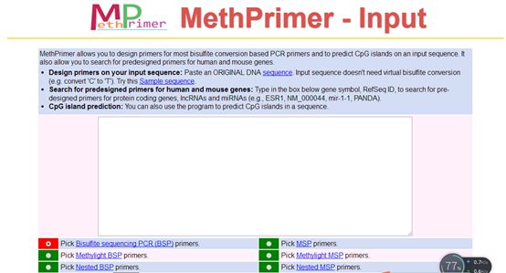 Bisulfite Sequencing PCR (BSP) Method