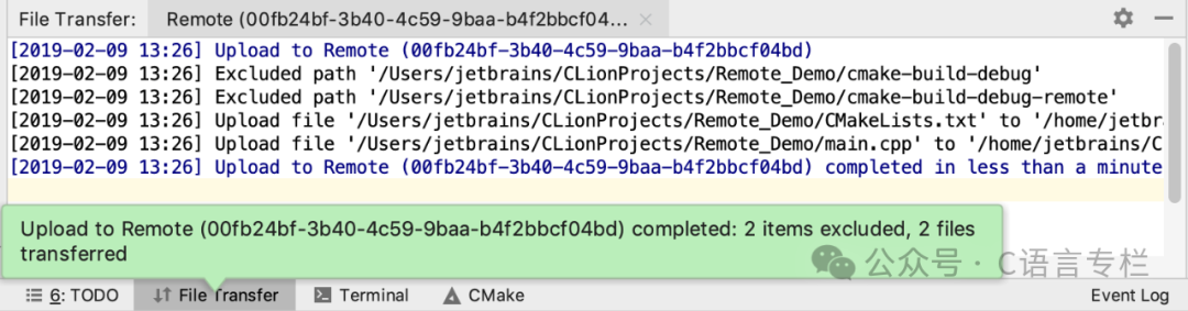 Using Local Source for Remote Programming in CLion
