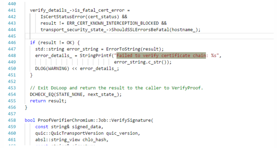 Learning QUIC Protocol Through Cronet Module