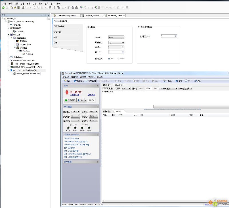 Modbus-RUT Tutorial for Huichuan AM401 PLC