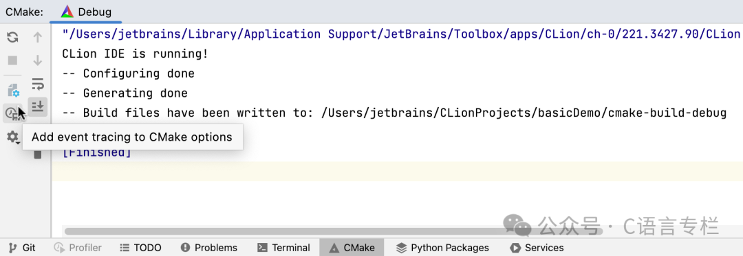 CLion Tutorial - CMake Performance Analysis