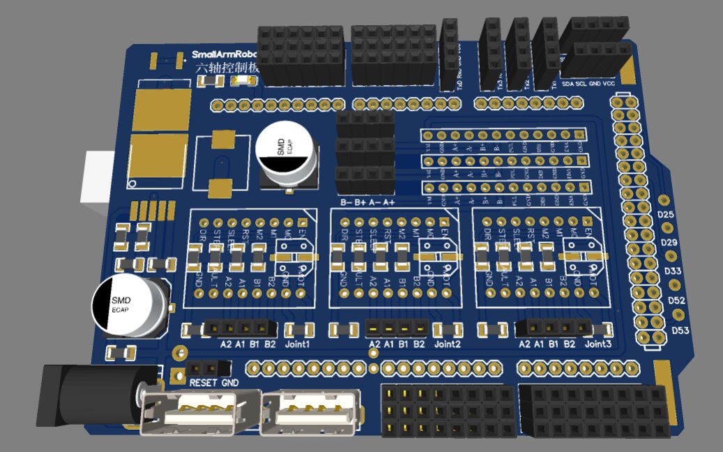 Build a Six-Axis Stepper Motor Robotic Arm