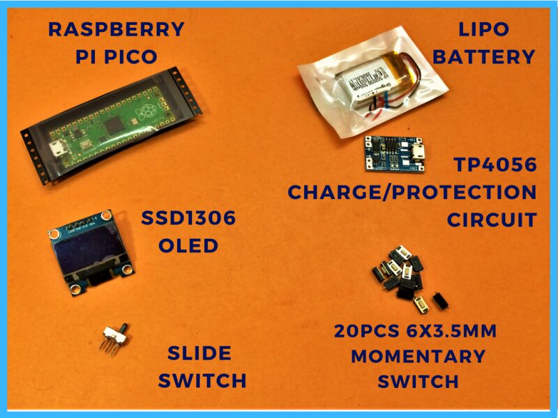PiCalc: DIY OLED Screen Calculator Based on Raspberry Pi Pico