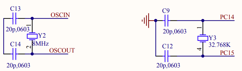 STM32 F103C8T6 System Board Setup Tutorial (3) Crystal Oscillator Circuit Design