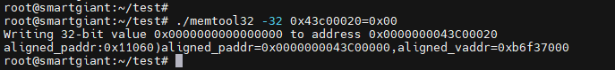 Linux Tools i2c-tool and memtool32 for Register Operations