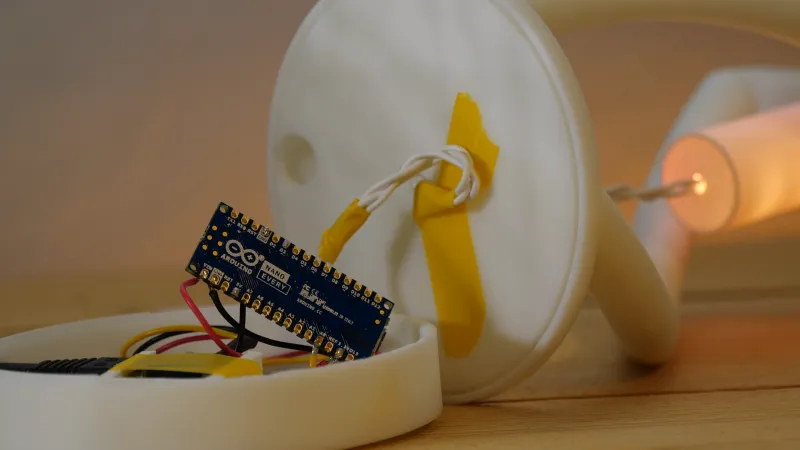 Programmable 3D Printed Magnetic Levitating Desktop Lamp (Arduino + WS2812)