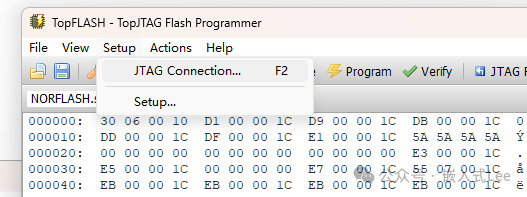 MCU Testing and External NOR Programming Using JTAG_BSDL - LPC1857 Example