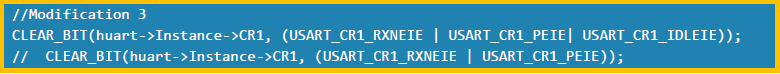 Using UART IDLE Interrupt for Receiving Variable Length Serial Data