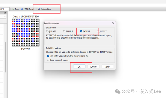 MCU Testing and External NOR Programming Using JTAG_BSDL - LPC1857 Example