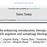Cascaded Nano-Reactor Enhances Sonodynamic Therapy for Colon Cancer