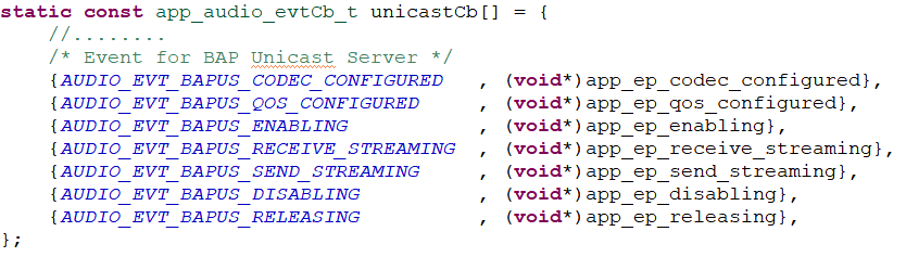 Analysis of Bluetooth LE Audio Application Process