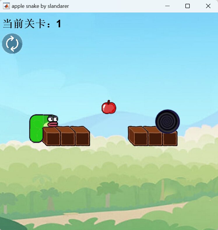 MATLAB Recreation of Douyin's Popular Snake Cutting Game